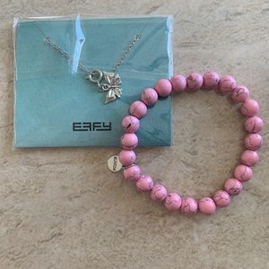 SOLD-Effy necklace and bracelet